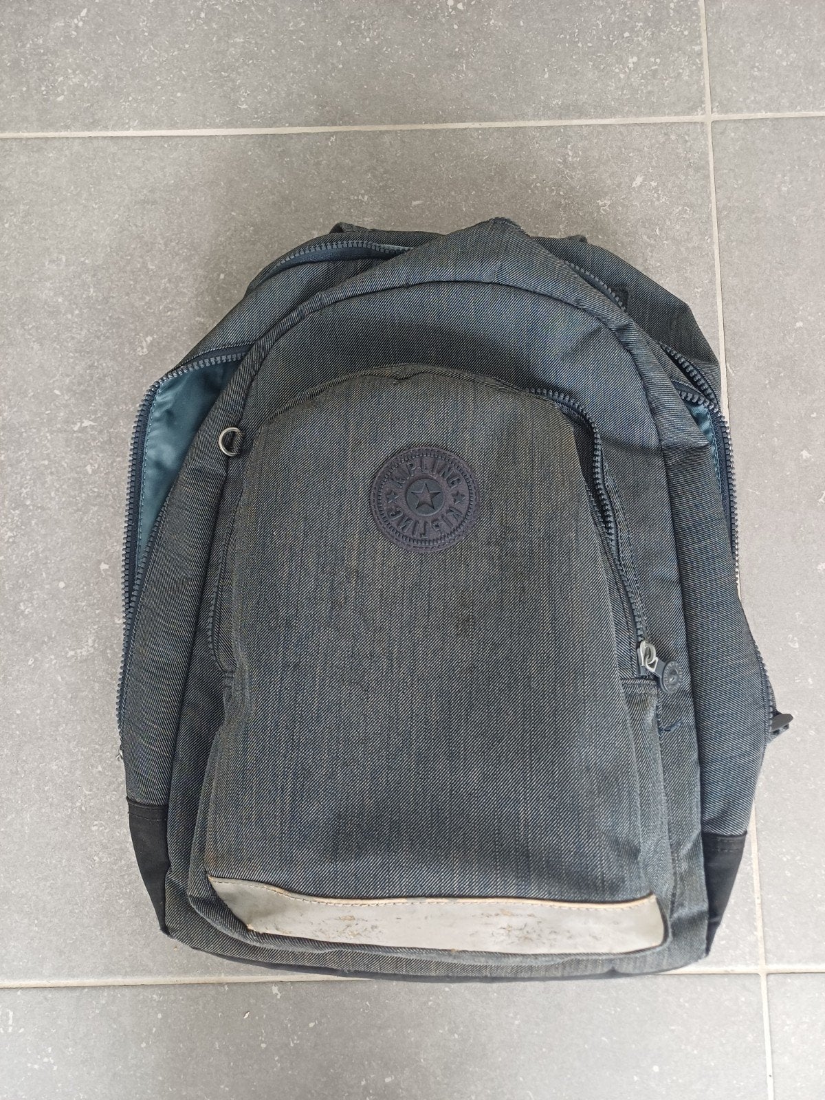 kipling boekentas te koop, Enlèvement, Utilisé, Bleu, Sac à dos