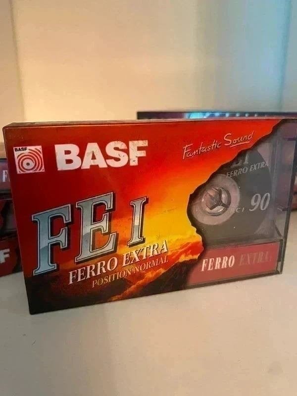 BASF Ferro Extra I - 8 tapes, Cd's en Dvd's, Cassettebandjes, Verzenden, Nieuw in verpakking, 2 t/m 25 bandjes, Onbespeeld