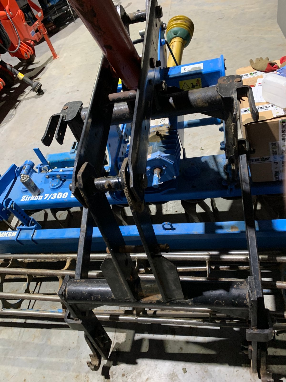 Lift rotoreg, Ophalen