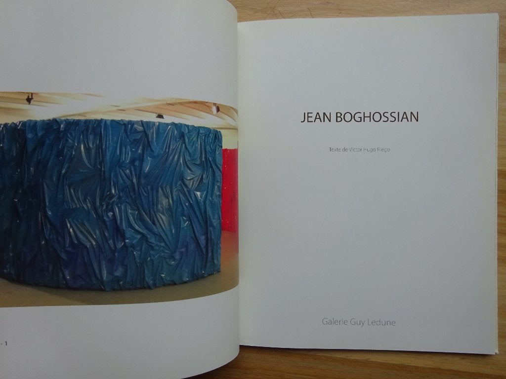 Jean Boghossian, Galerie Guy Ledune, Bruxelles, 2009, Enlèvement ou Envoi, Comme neuf, Peinture et dessin
