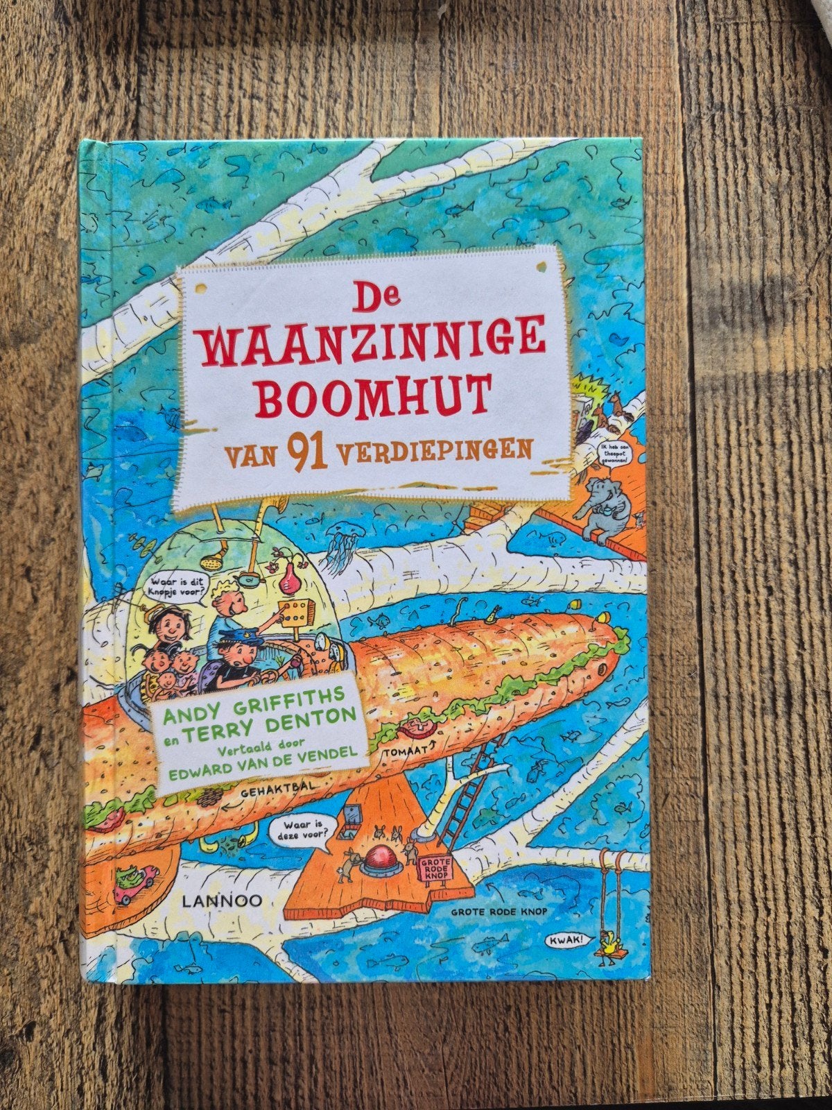 De waanzinnige boomhut van 91 verdiepingen, Ophalen, Nieuw, Andy Griffiths; Terry Denton, Fictie