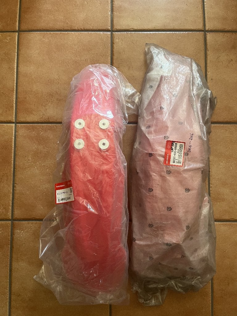 Honda CR125 CR250 CRF250 CRF450 garde boue avant et arrière, Enlèvement ou Envoi