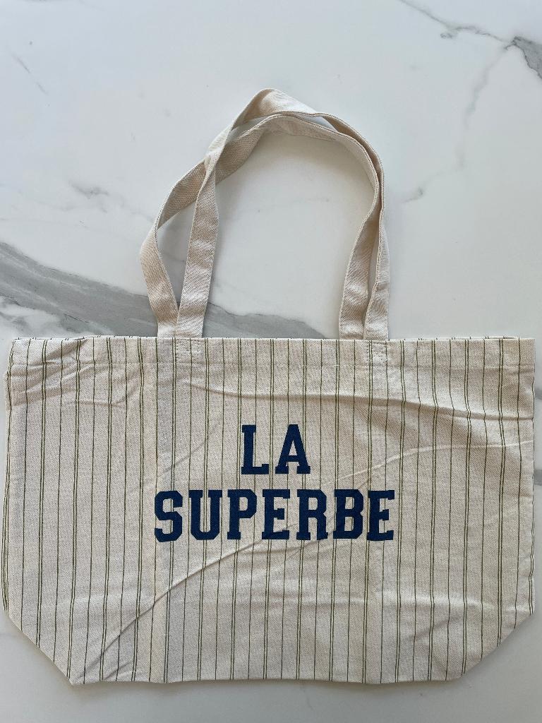 Sézane - Tote bag La Superbe, Enlèvement ou Envoi, Neuf, Blanc, Shopper