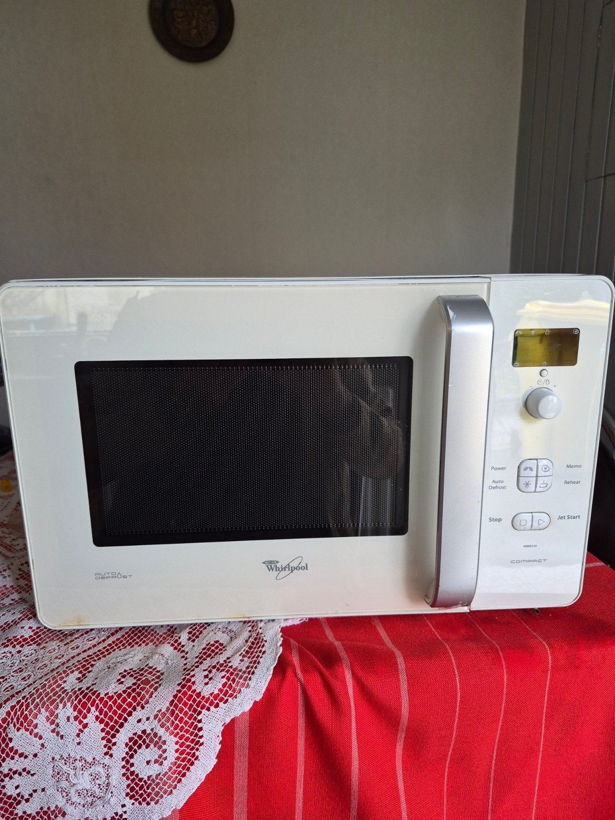 microgolfoven compact, Ophalen, Microgolfoven