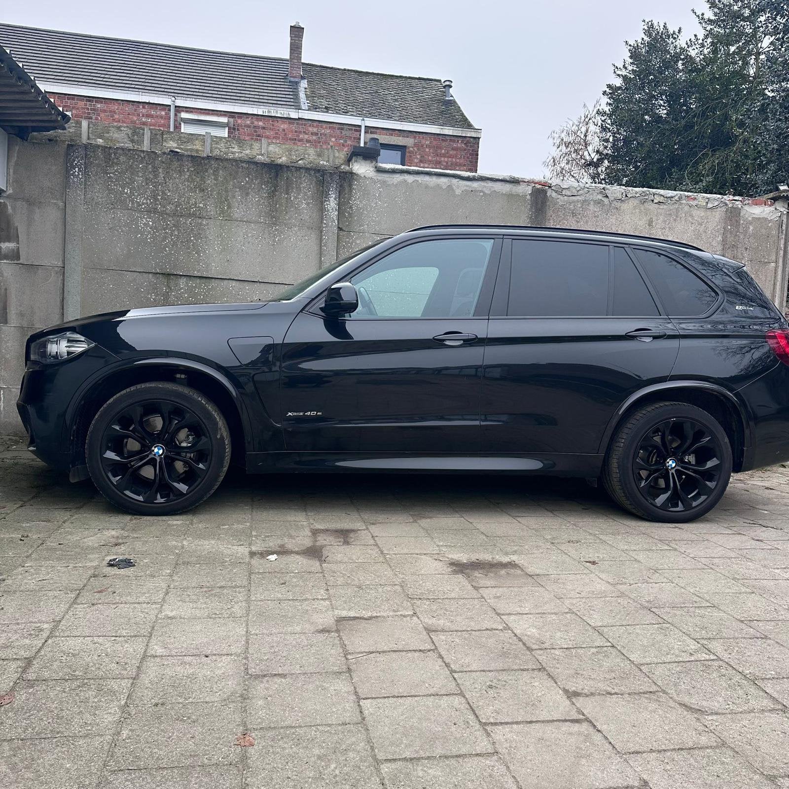 BMW X5 xDrive40e M Sport – Plug-in Hybrid, Auto's, Automaat, Zwart, Leder, Te koop