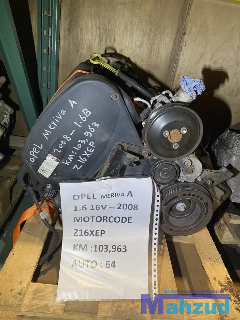 OPEL MERIVA A 1.6 16V Motorblok motor Z16XEP, Auto-onderdelen, Gebruikt, Opel Automobile GmbH, Kontakt@opel-infoservice.de, Opel