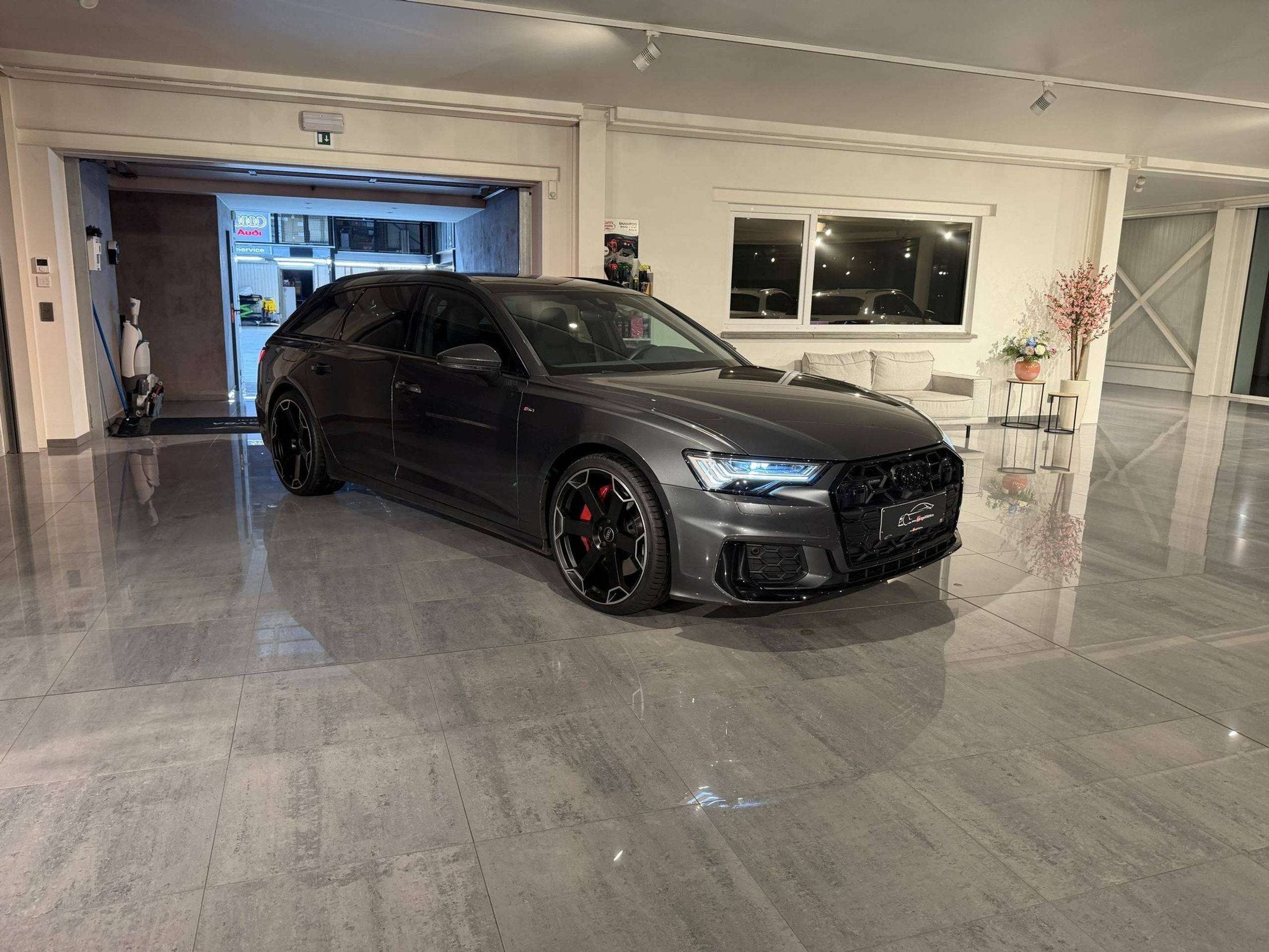 Audi A6 55TFSIe QUATTRO 367PK * 3x S-LINE * RS INTERIEUR * P, Autos, Cuir, Argent ou Gris, Achat, Autres carburants
