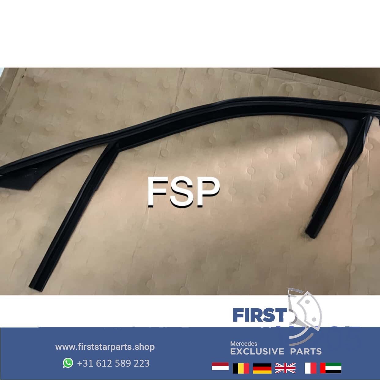 W205 Portierrubber Deurrubber Mercedes C Klasse 2014-2021, Gebruikt, -, Ophalen of Verzenden, -