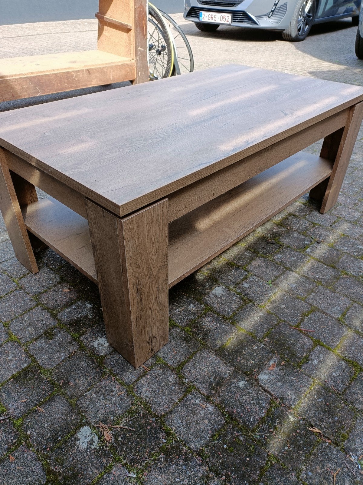 salontafel, Ophalen