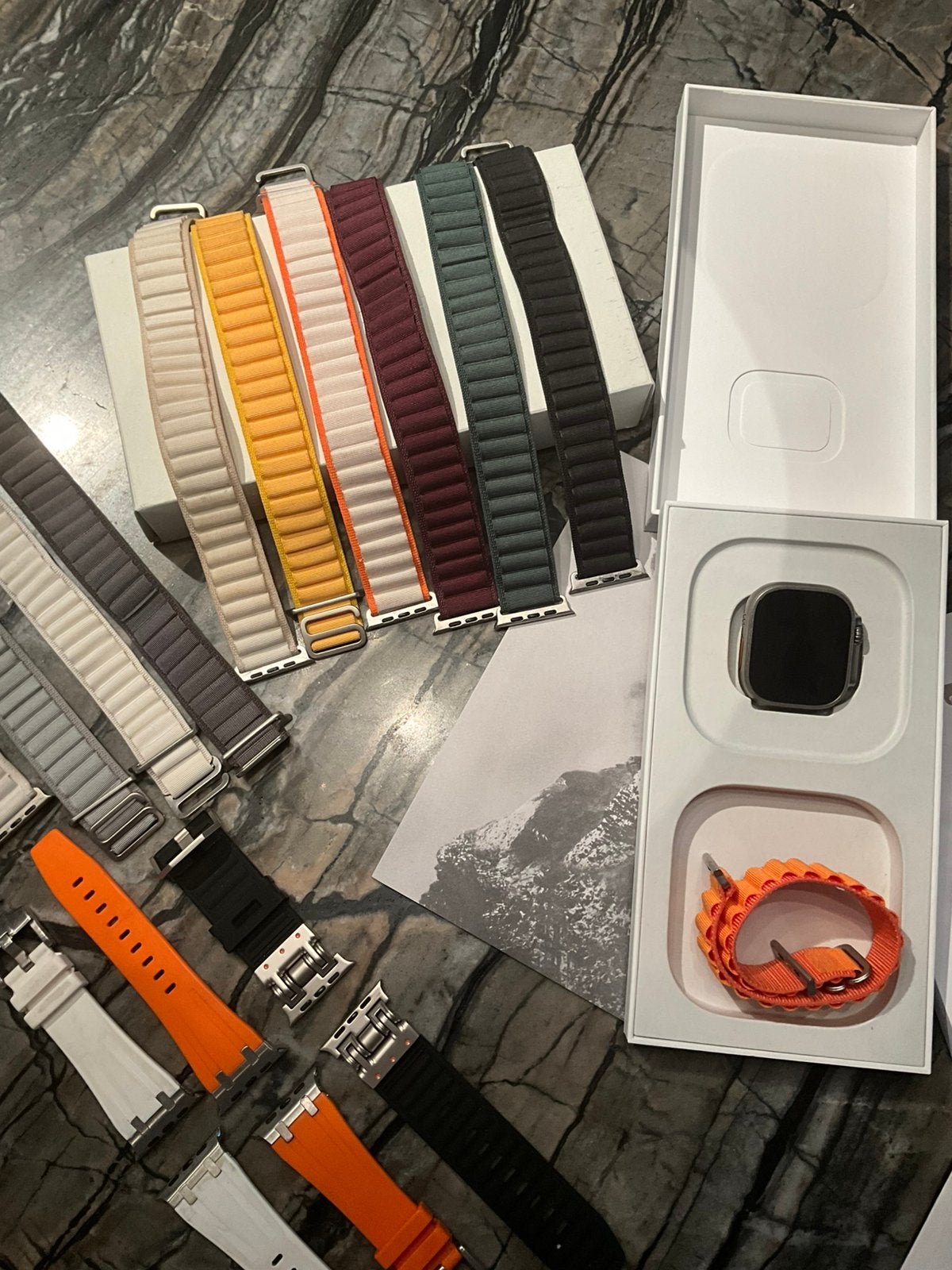 Apple watch Ultra, Ophalen