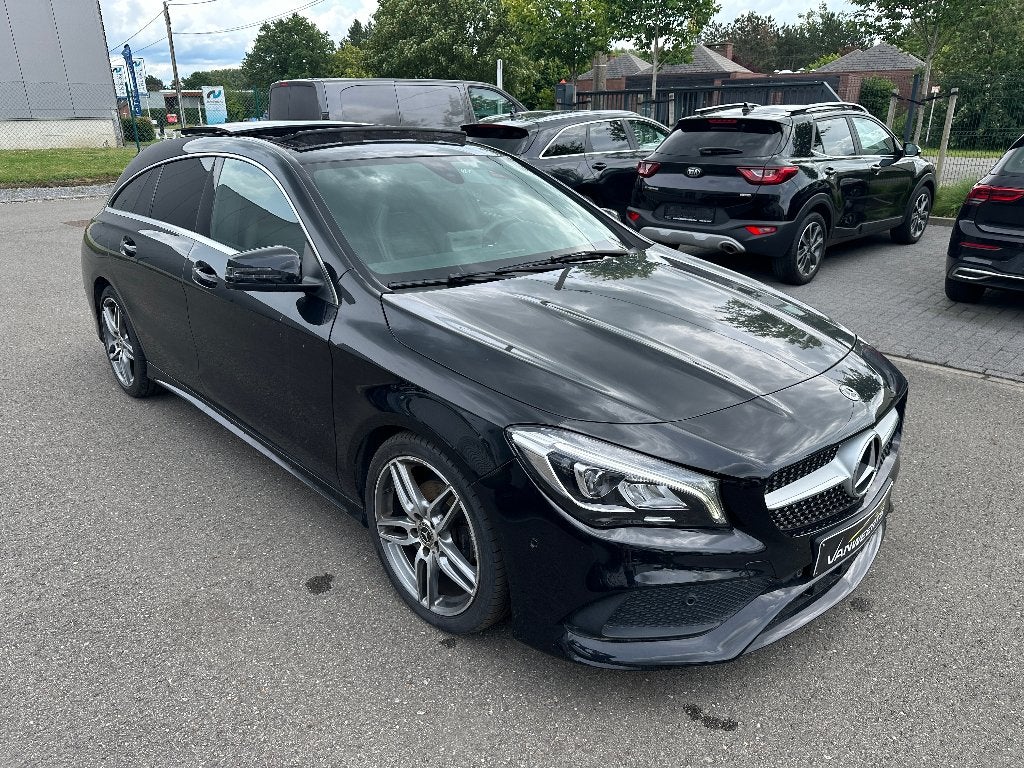 Mercedes CLA 180 break AUTOMAAT, AMG-line, Carplay/ Pano dak, CLA, 730 kg, Euro 6, 4 cilinders