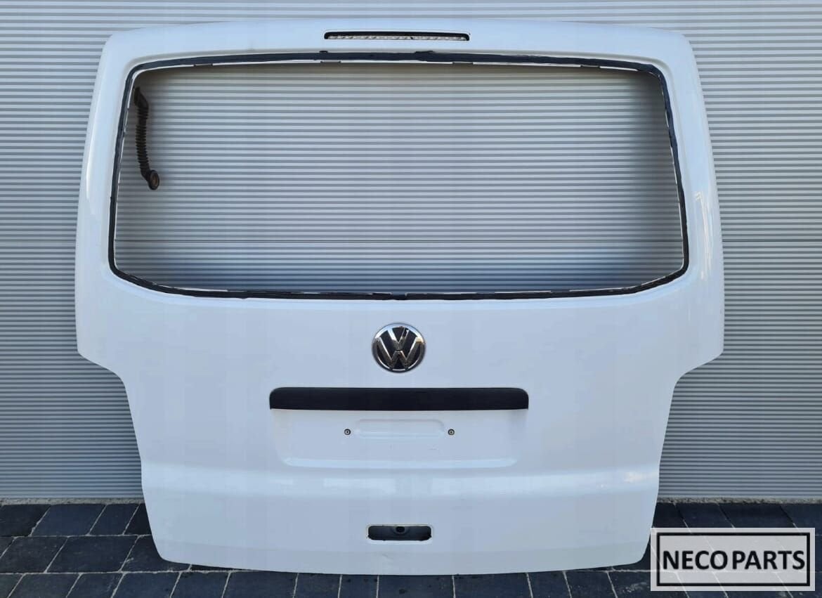 VW TRANSPORTER T5 FACELIFT LB9A ACHTERKLEP ORG. OP AANVRAAG!, Auto-onderdelen, Carrosserie, Volkswagen, Gebruikt, Ophalen of Verzenden