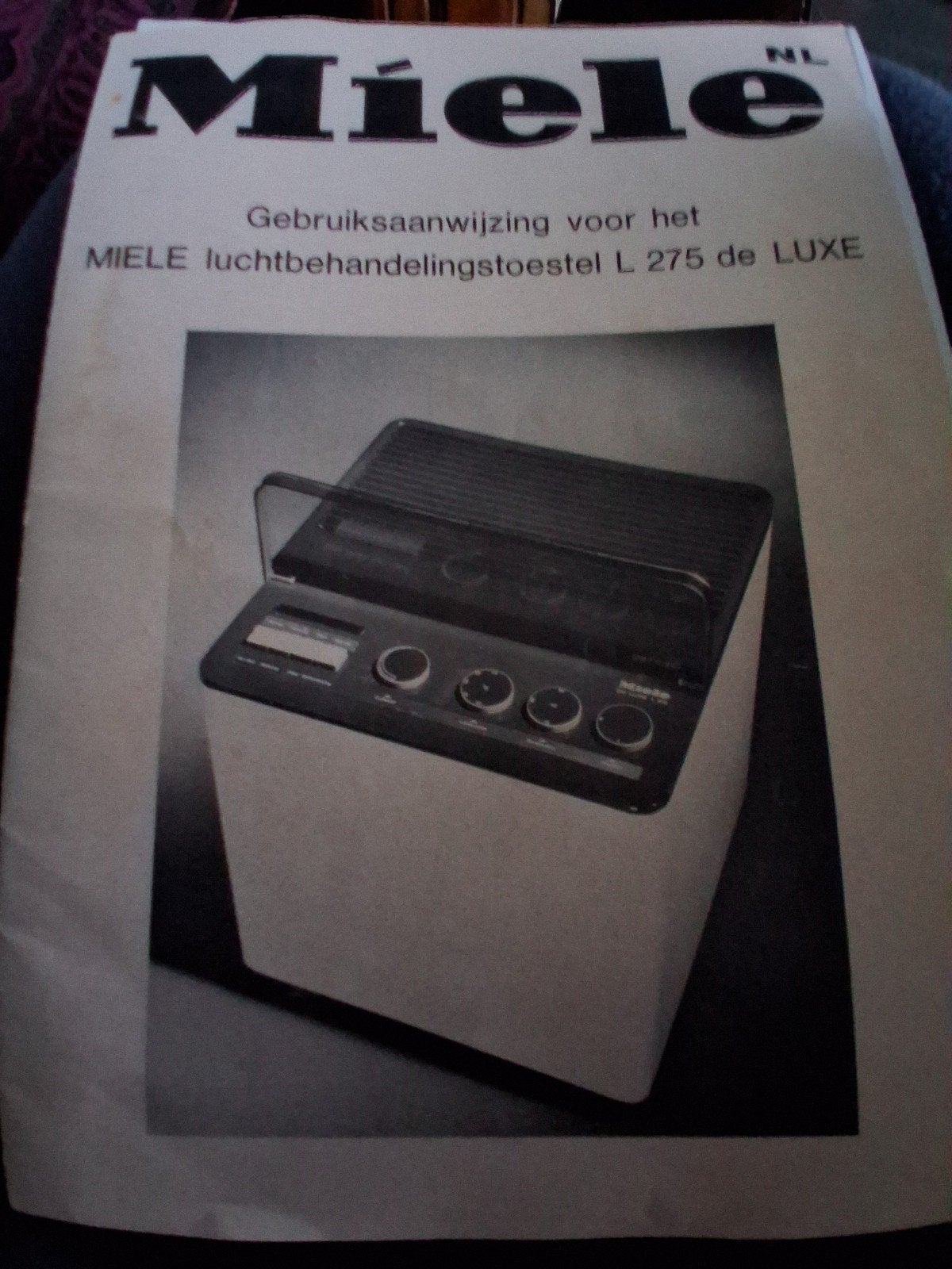 Vintage luchtreiniger, Ophalen, Gebruikt, Luchtreiniger