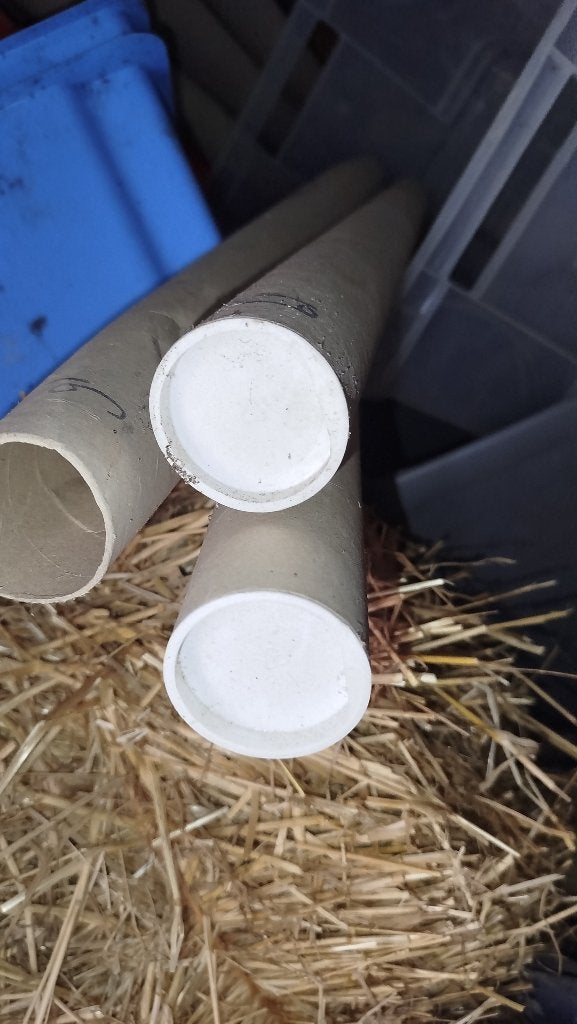 Tubes en carton, Enlèvement