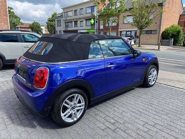 MINI One Cabrio Mini Cabriolet 1.5i NAVI ALU PDC, Auto's, Mini, 4 zetels, Cabriolet, Blauw, 100 pk