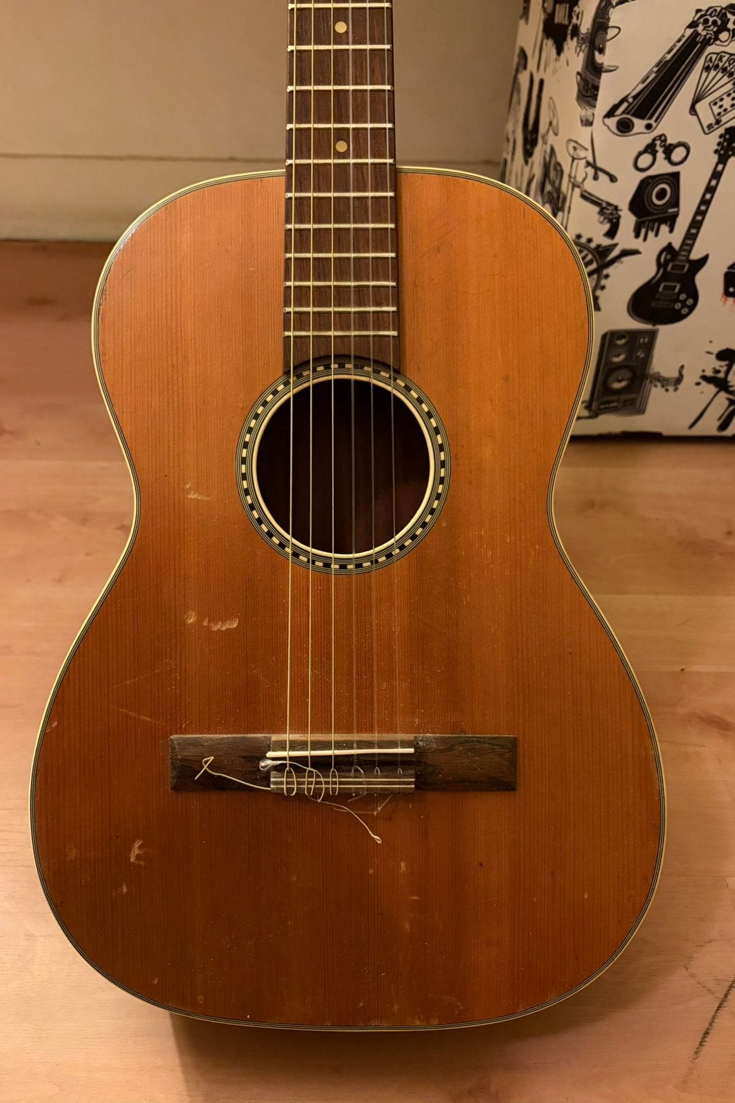 Parlor adapted for Steel AND Nylon strings, Enlèvement ou Envoi, Utilisé, Autres types