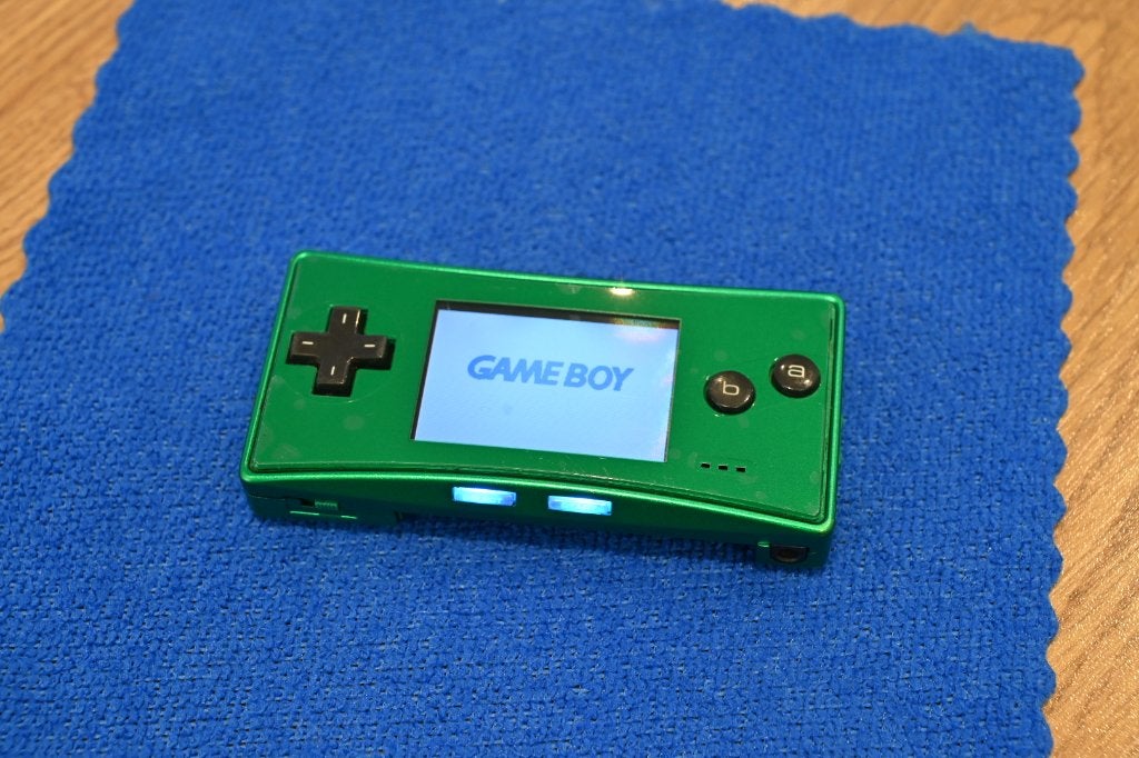 Groene Gameboy Micro, Consoles de jeu & Jeux vidéo, Enlèvement ou Envoi, Utilisé