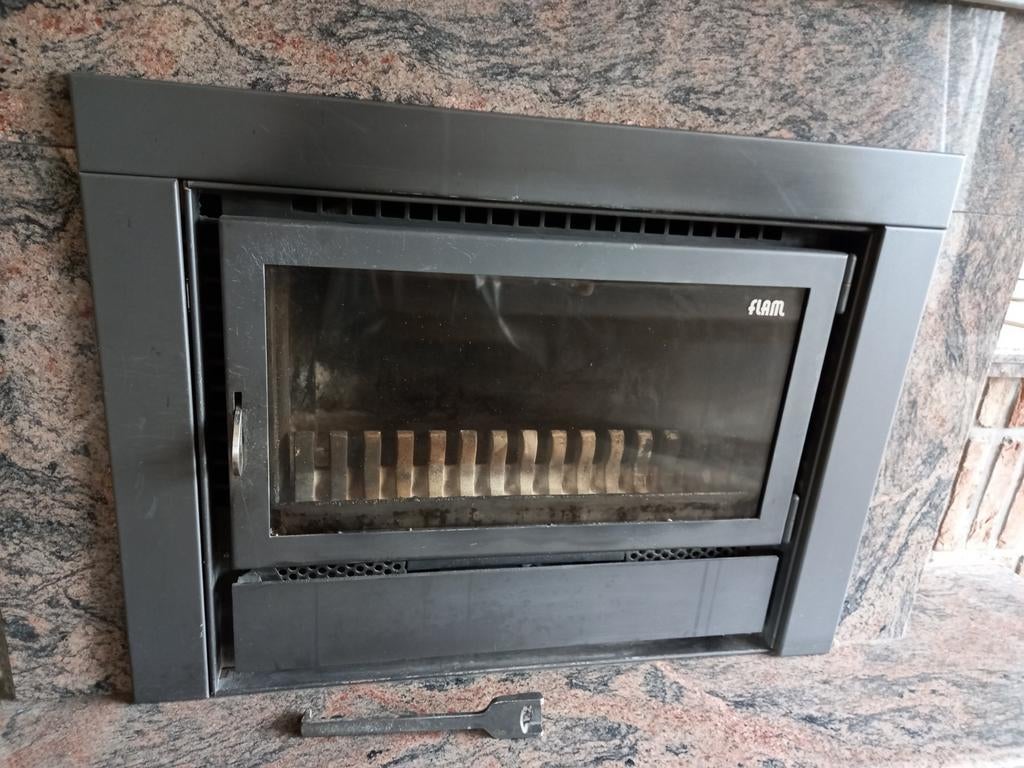 Inbouwcasette FLAM zwart, Ophalen