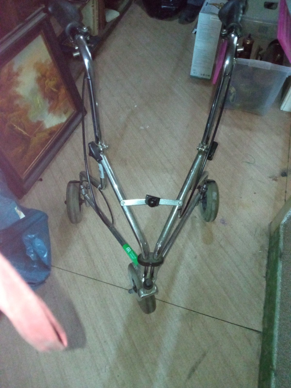 Plooi rollator, Diversen, Ophalen, In hoogte verstelbaar, Zo goed als nieuw