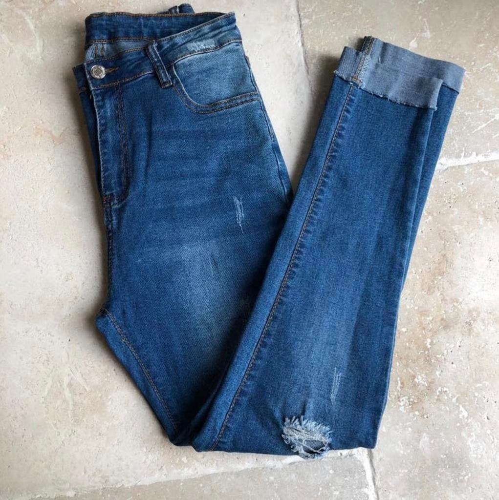 Shein jeans voor dames, Ophalen, Gedragen