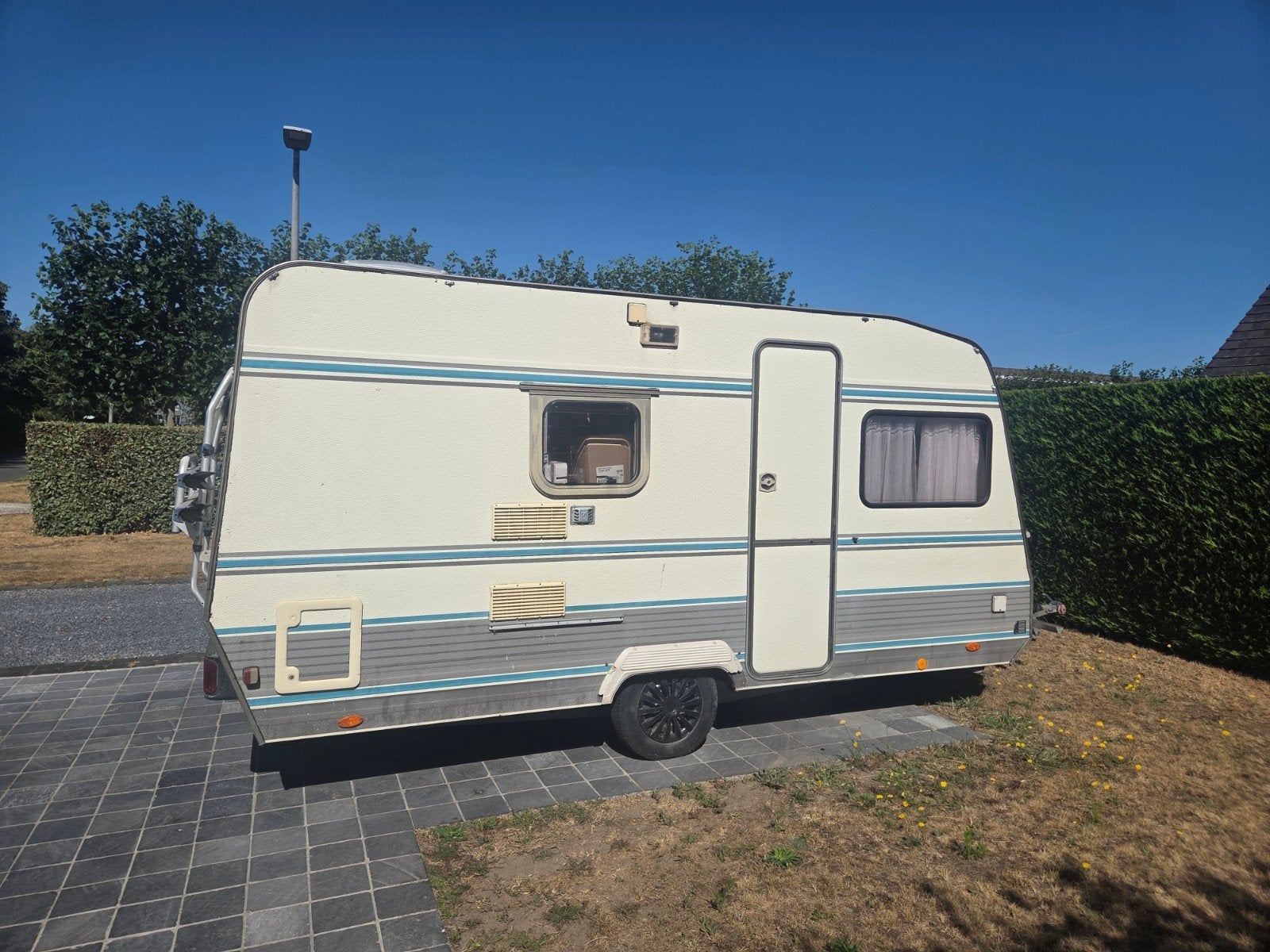 Klassieke TEC Weltbummler caravan met achterrek –, T.E.C., 750 - 1000 kg, Particulier, Luifel