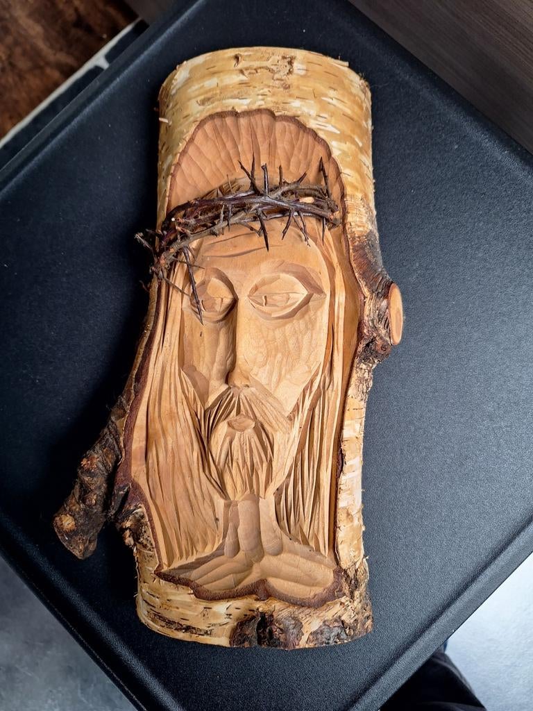 Houtsnijkunst Jesus, Antiek en Kunst, Ophalen