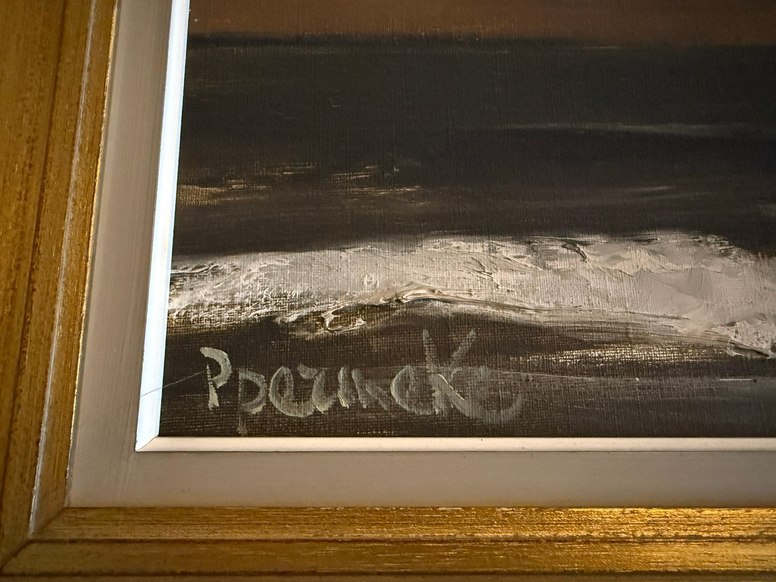 Schilderij Paul Permeke, Antiquités & Art, Enlèvement, Toile, Maritime / eau, Signé