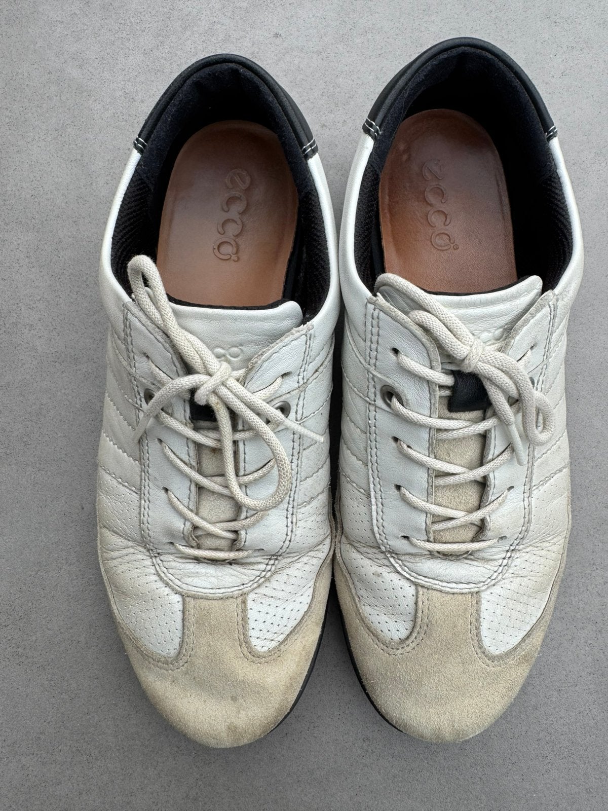 Dames/meisjessneakers Ecco, Kleding | Dames, Beige, Ophalen of Verzenden, Sneakers, Gedragen