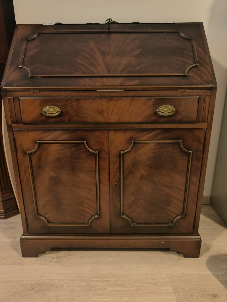 Antieke Bureakast, Maison & Meubles, Armoires | Secrétaires, Enlèvement, Comme neuf, Antiek houten