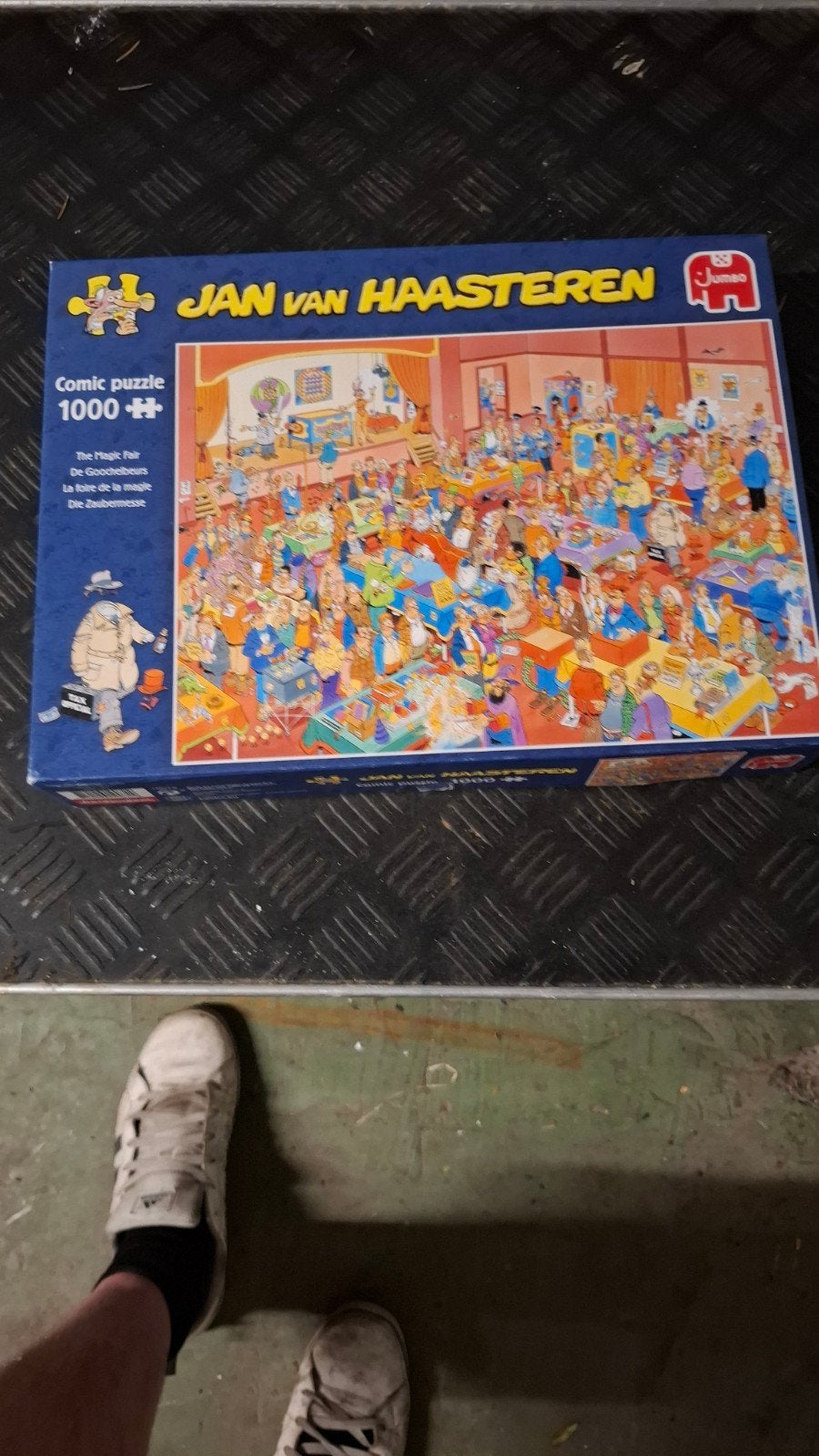 Puzzel jan van haasteren 1000stuks De goochelbeurs, Ophalen
