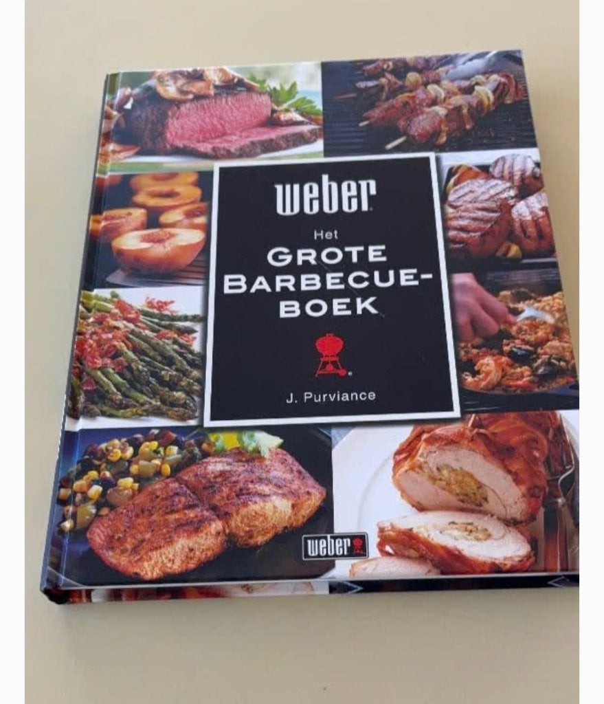 Het groene BBQ boek weber + short, Enlèvement ou Envoi, Neuf, Weber