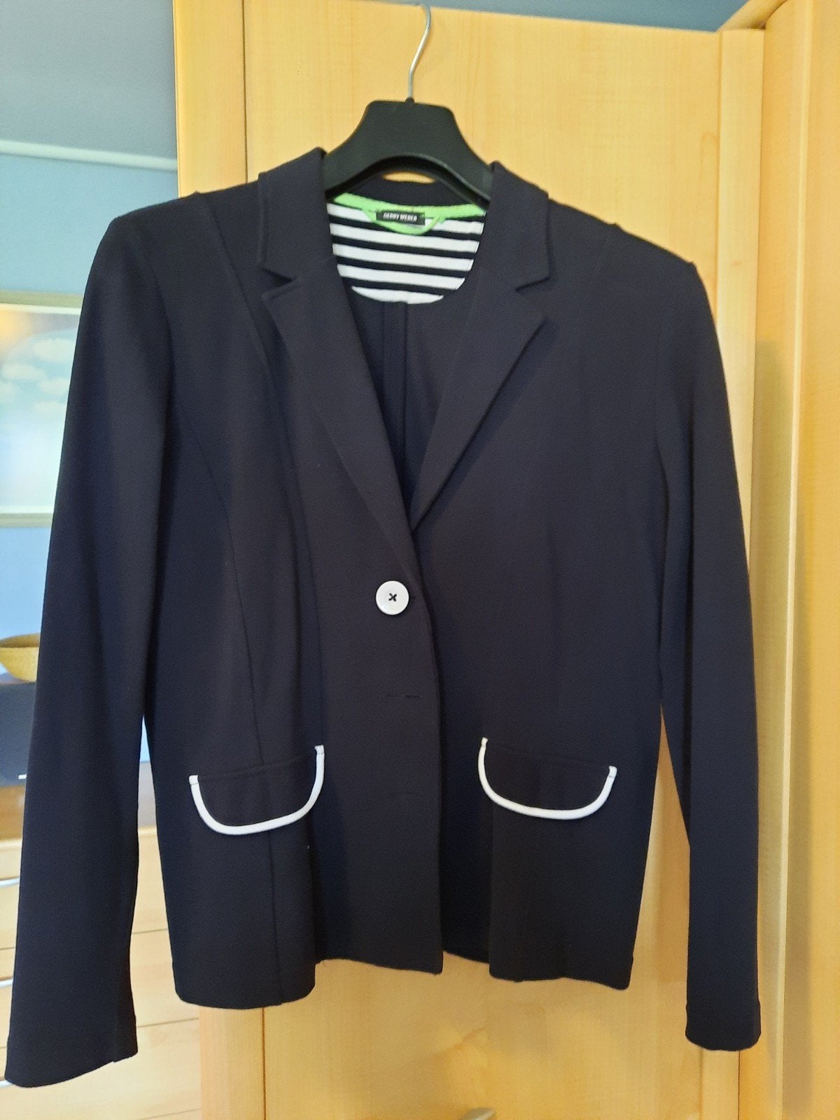 donkerblauw jasje Gery Weber, Vêtements | Femmes, Enlèvement ou Envoi, Taille 38/40 (M), Manteau