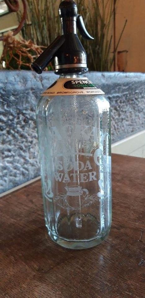 Spuitfles sifon Mackay Soda water, Antiek en Kunst, Ophalen of Verzenden