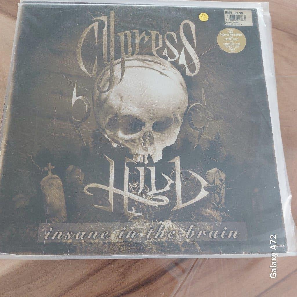cypress hill insane in the brain 12 inch maxi, CD & DVD, Vinyles Singles, 12 pouces, Enlèvement ou Envoi, 1990 - 1999, Utilisé