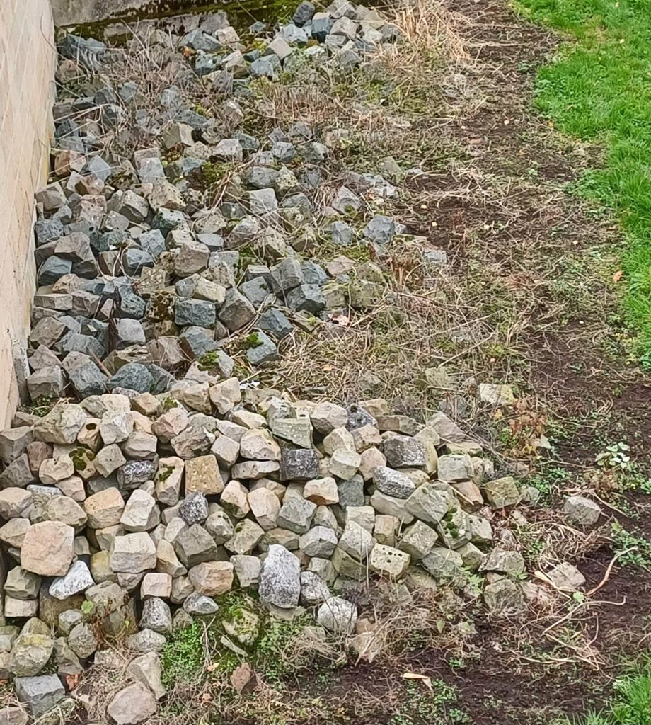Kassei 80m2: zweeds graniet (18-20/18-20/18-20) en boerenkas, Tuin en Terras, Grind, Keien en Split, Ophalen, Graniet