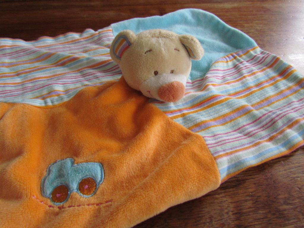 Doudou/doudou en forme d'ours, Enfants & Bébés, Jouets | Peluches, Neuf, Enlèvement ou Envoi, Overige karakters, Autres marques