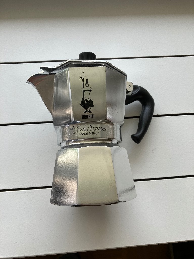Bialetti 3 kopjes (nooit gebruikt!), Ophalen, Afneembaar waterreservoir, Nieuw, Gemalen koffie