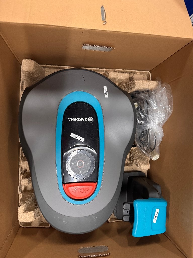 Tondeuse robot Gardena Sileno Minimo 400, Enlèvement ou Envoi, Utilisé