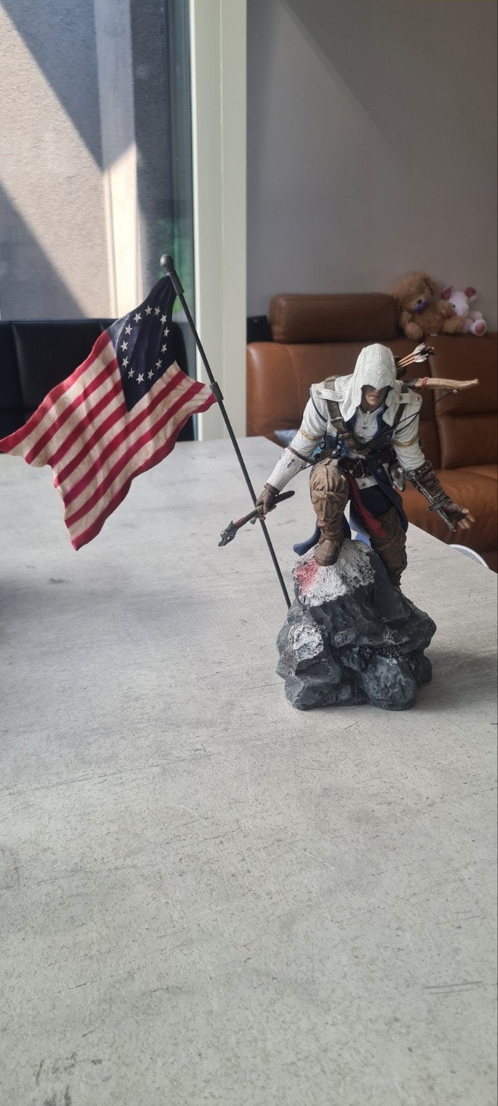 assassin's creed 3 beeldje, Ophalen