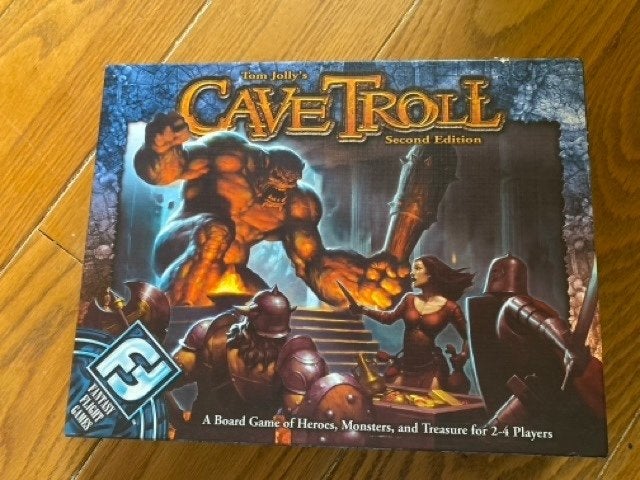 CAVE TROLL 2e editie - geweldige FFG-game in nieuwe staat, Verzenden