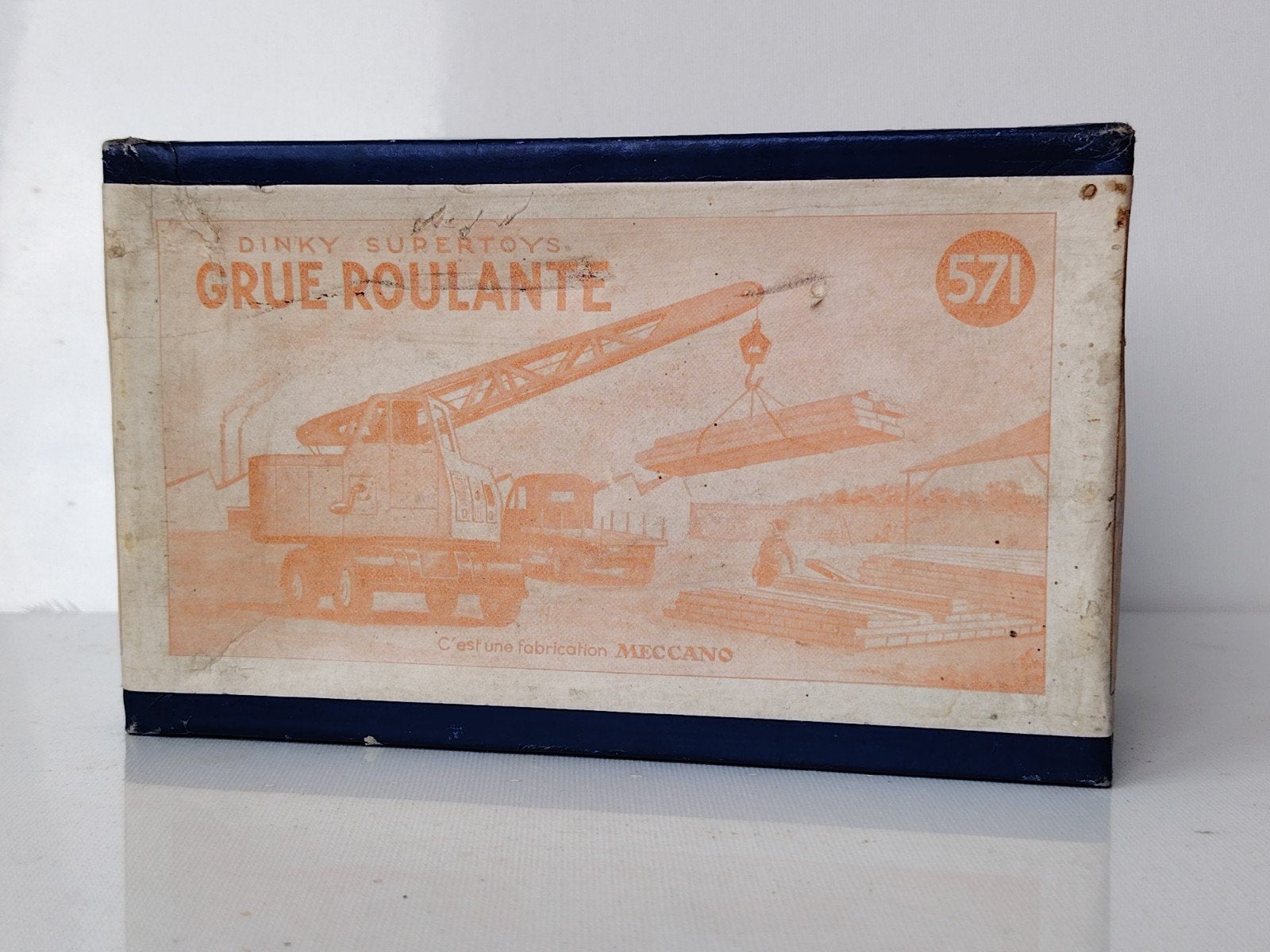 Dinky Supertoys Boîte Grue Roulante 571 Originale, Enlèvement ou Envoi