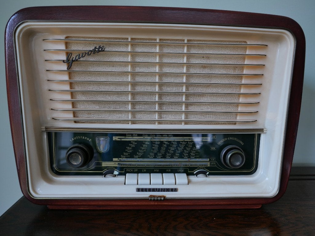 Radio Gavotte Telefunken, Antiquités & Art, Enlèvement