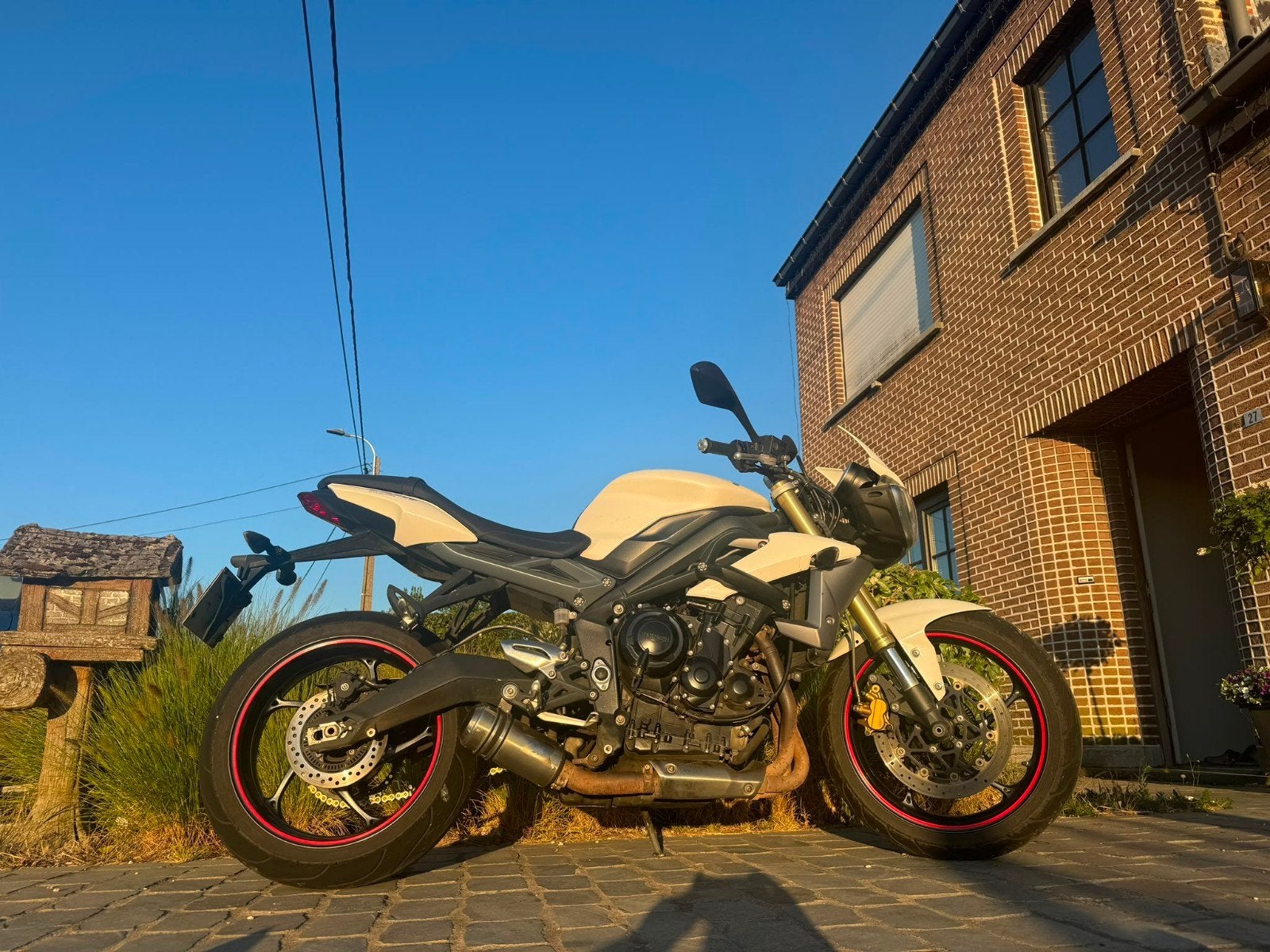 triumphe street triple 675, Motoren, Motoren | Triumph, 3 cilinders, Particulier, Meer dan 35 kW, Naked bike