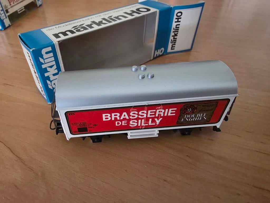 Marklin HO Bierwagon Brasserie de Silly - perfecte staat, Hobby en Vrije tijd, Verzenden