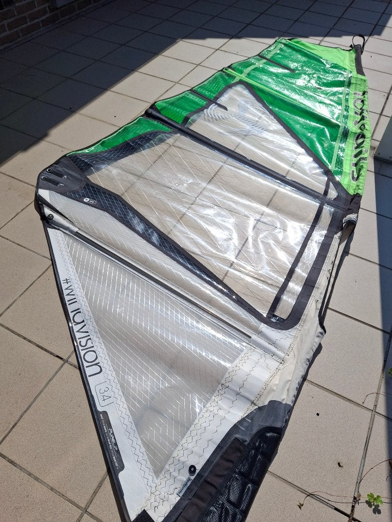 Surfzeil the Loft 3,4m², Sports nautiques & Bateaux, Planche à voile, Enlèvement, Utilisé, Voile