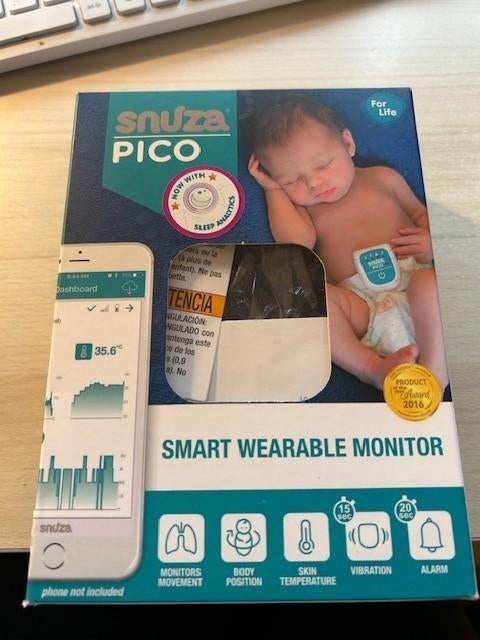 Snuza pico smart wearable monitor, Enlèvement, Comme neuf