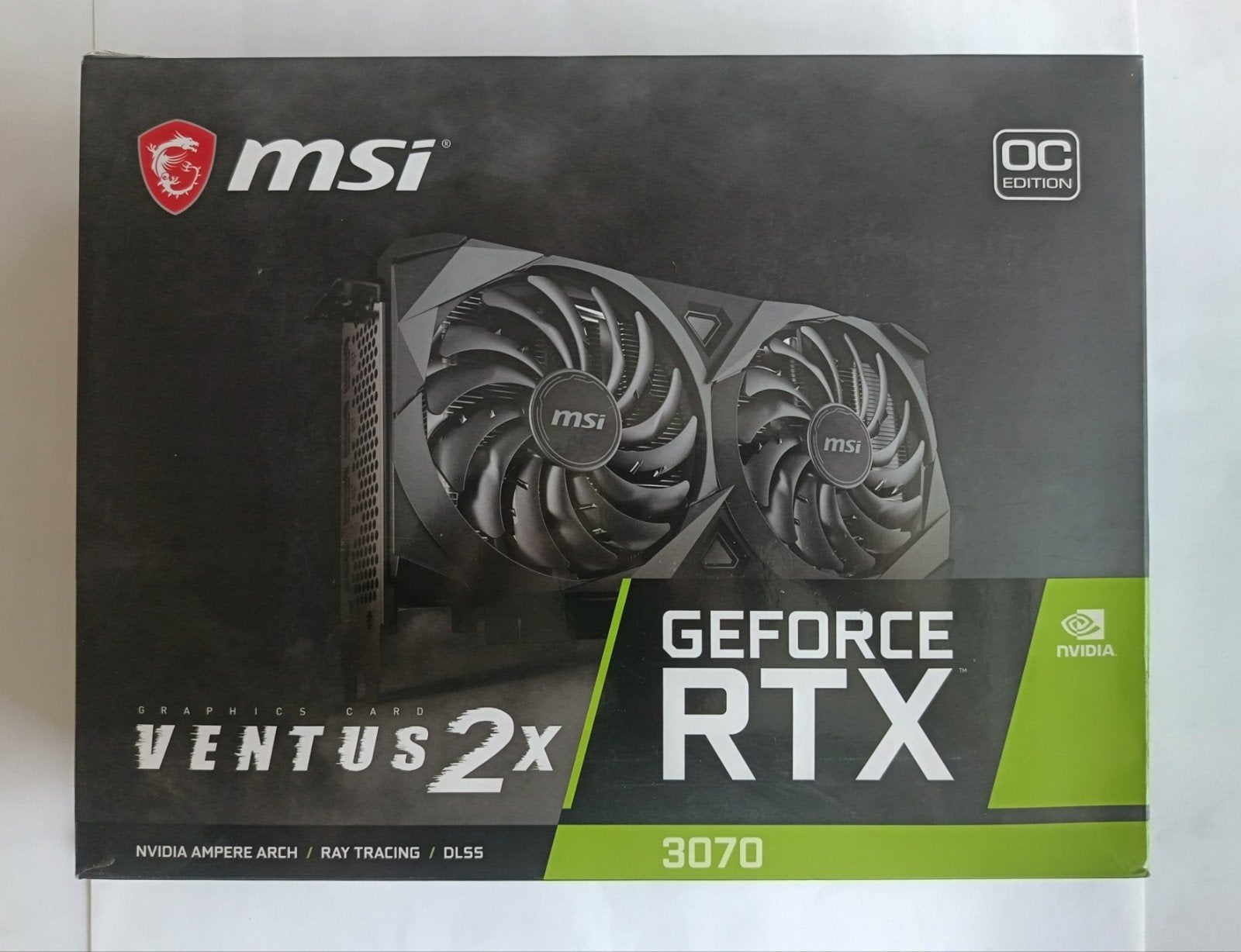 GeForce RTX 3070 NVIDIA MSI grafische kaart, Computers en Software, Videokaarten, Ophalen, Gebruikt, GDDR6, PCI-Express 4
