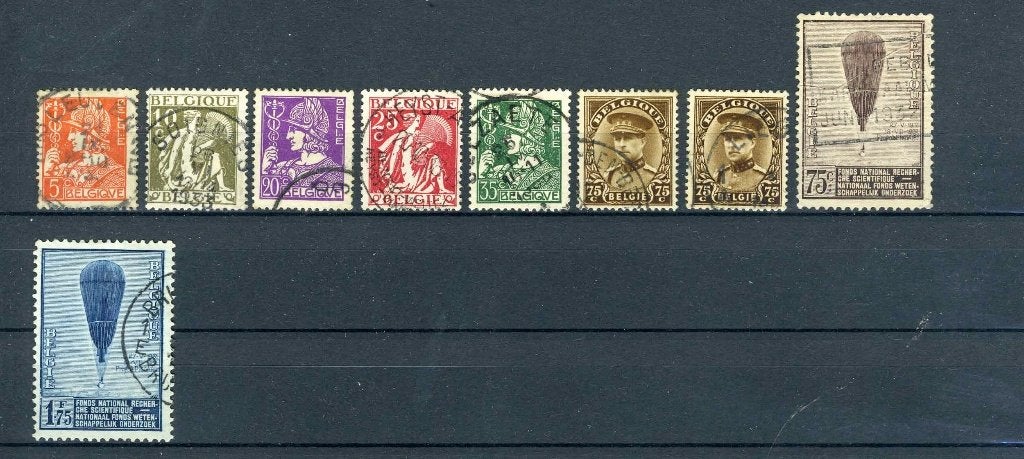 (B) Année 1932 estampillée (336-354) -10, Envoi, Affranchi, Oblitéré
