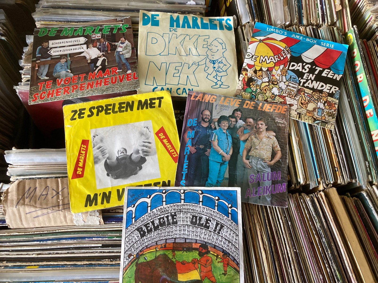 De MARLETS / lotje van 6 singles samen, Enlèvement ou Envoi, Comme neuf