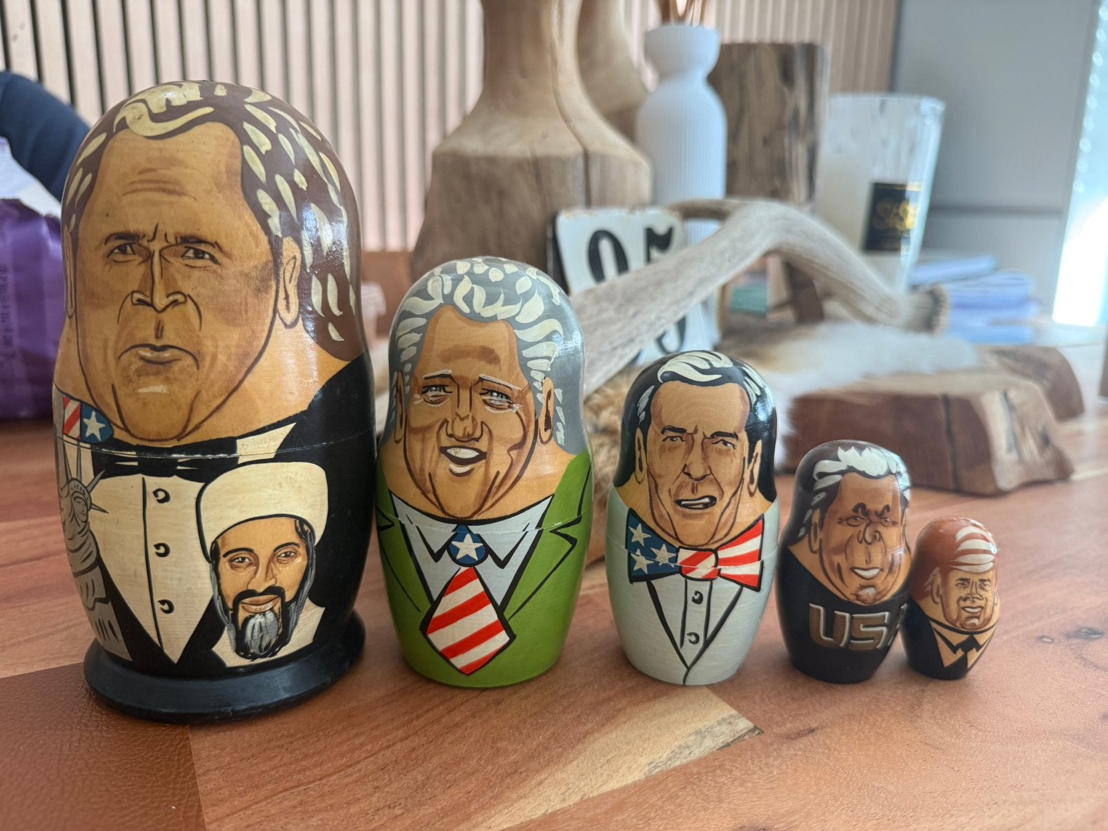 Matroesjka Amerikaanse president, Verzamelen, Ophalen of Verzenden, Zo goed als nieuw